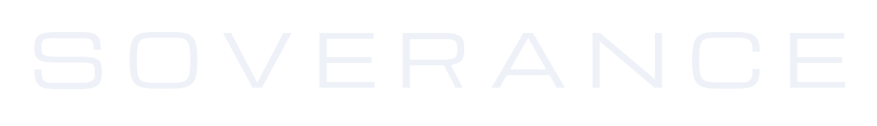 Soverance wordmark in white